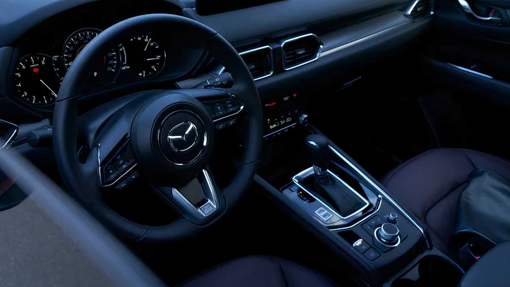 2025 Mazda CX-5 interior showing front cabin