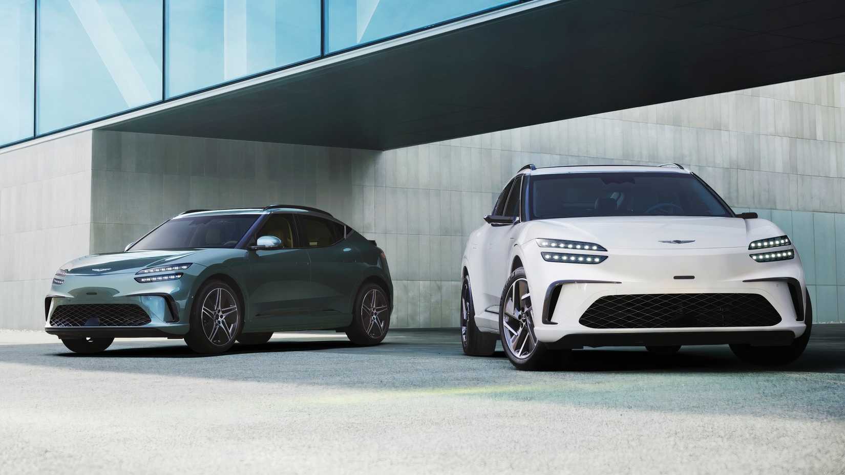 Genesis GV60 Front And Angled