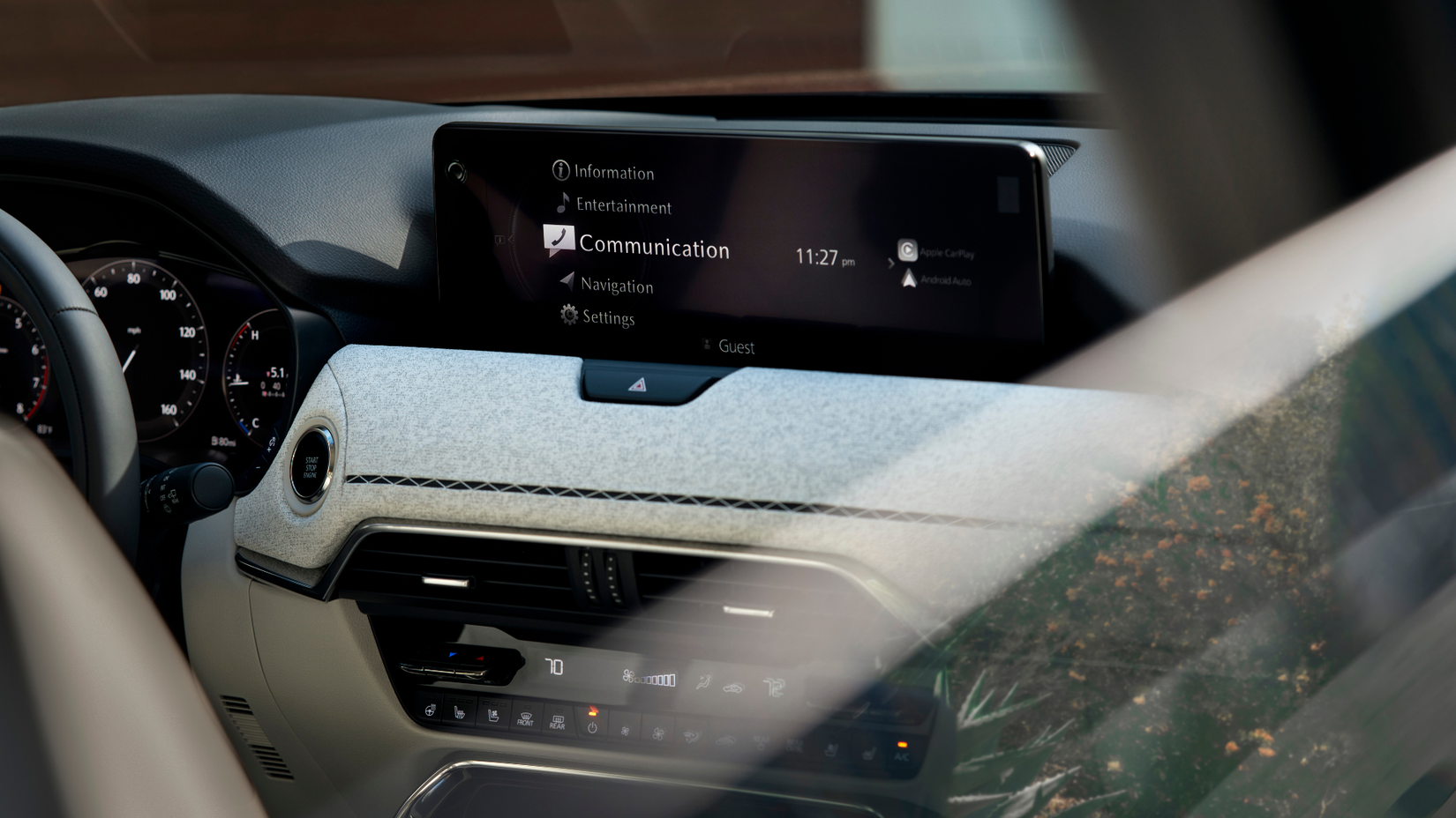 Mazda CX-90 PHEV infotainment