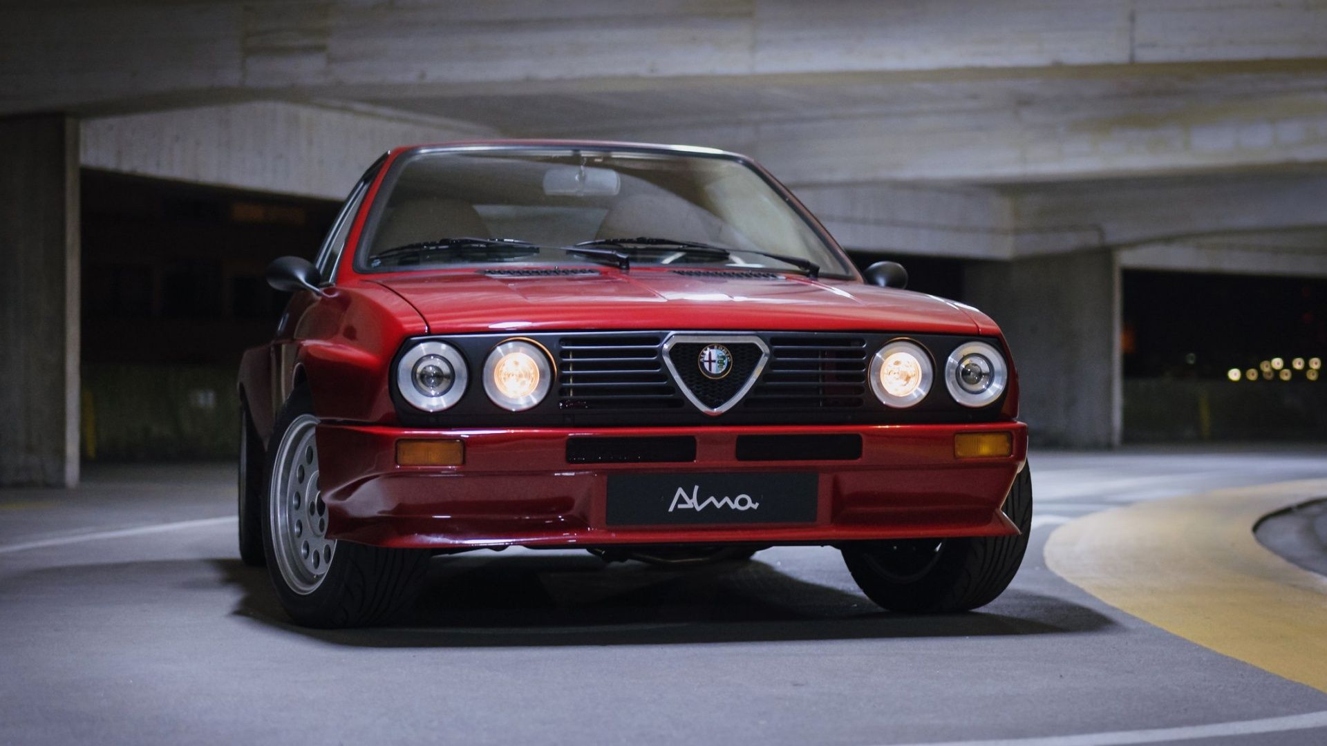 Alfa Romeo Alfasud Sprint Restomod Front Low Angle