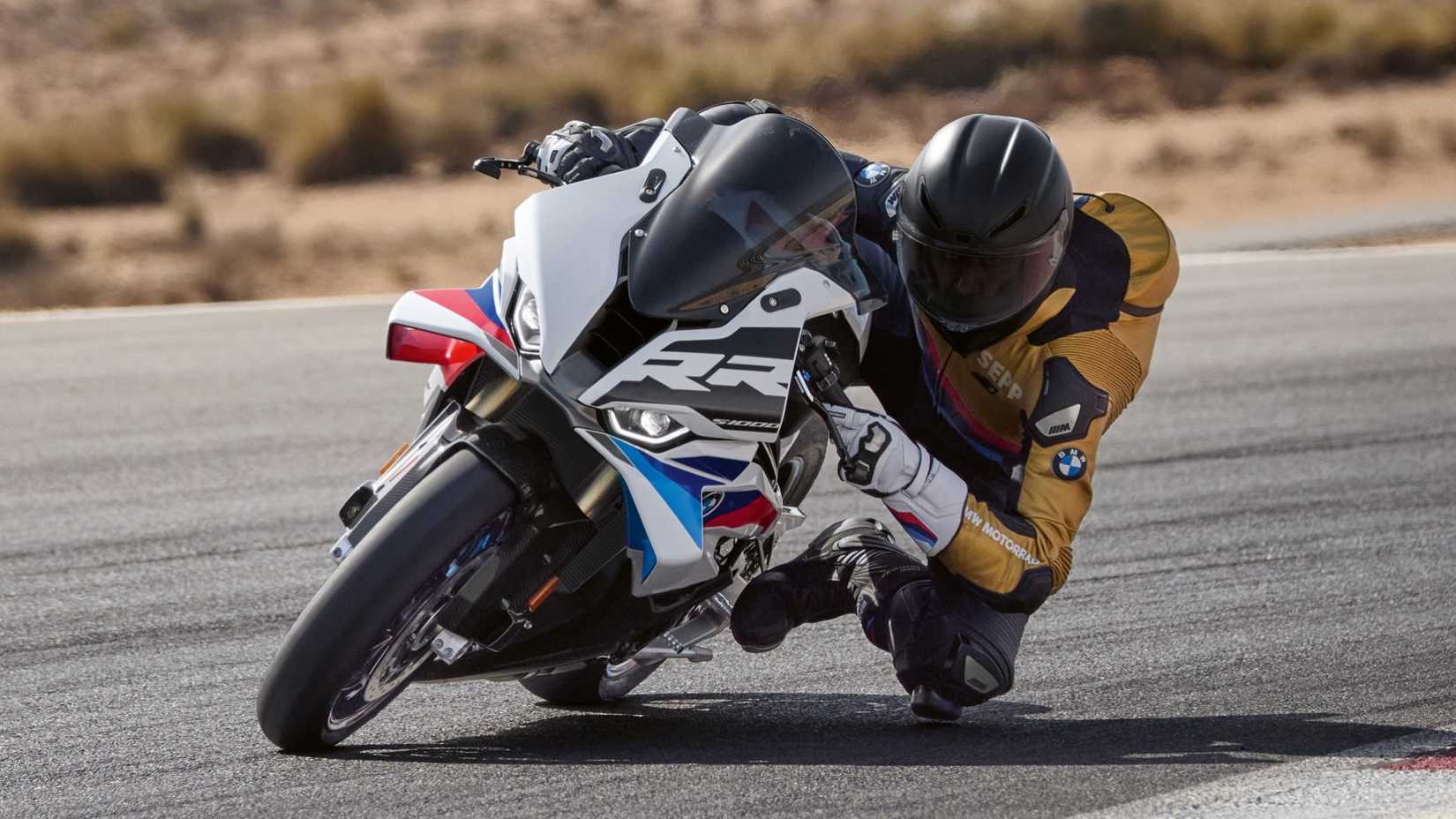 2025 BMW S 1000 RR curvas hd papel de parede de bicicleta esportiva