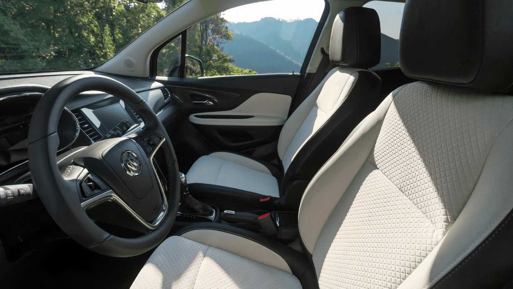 Interior shot of a 2025 Buick Enclave Avenir