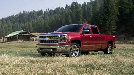 Chevrolet Silverado 2014, frente 3/4