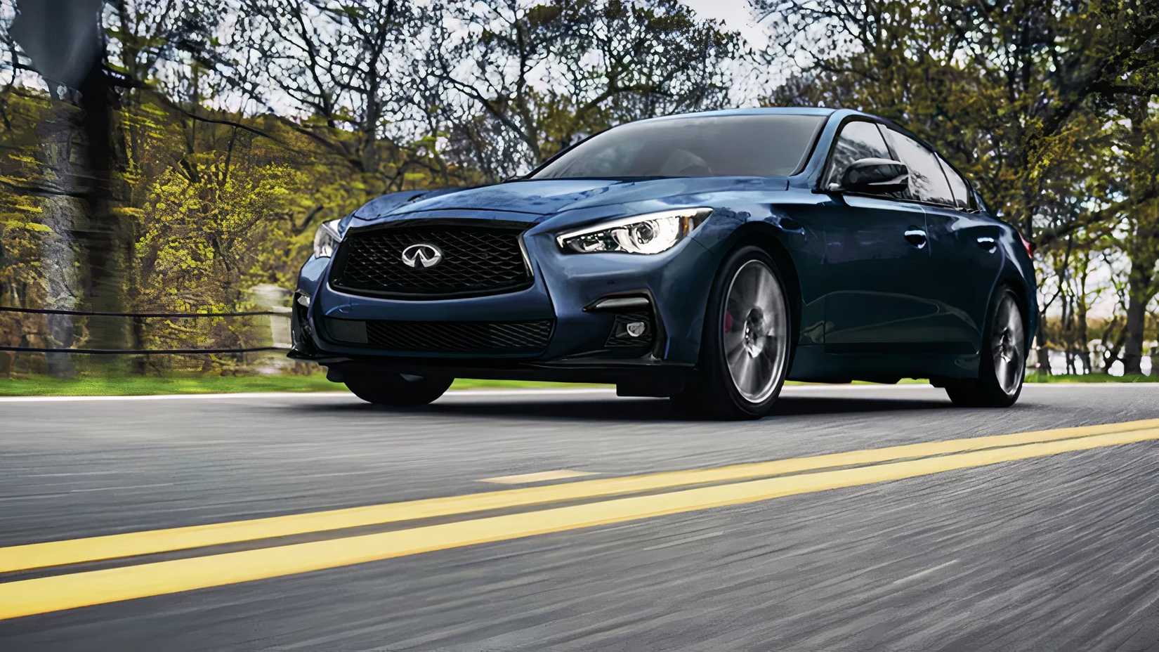 2025 infiniti Q50, frente 3/4