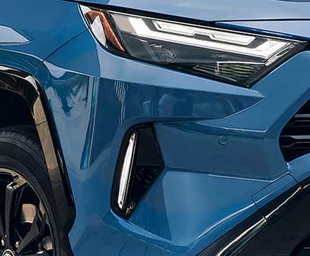 Closeup do Toyota RAV4