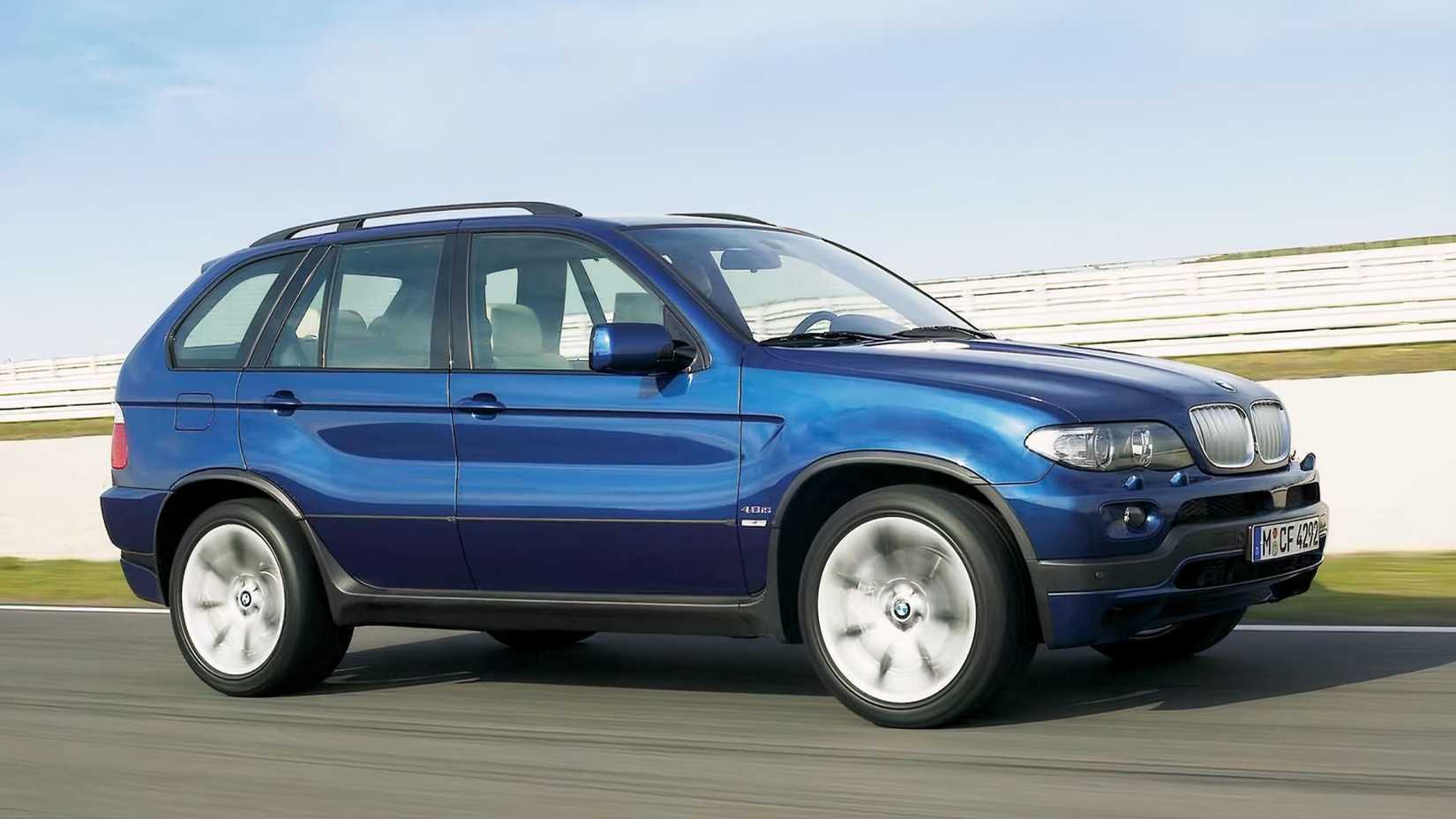 2004 BMW X5 4.8si, side profile