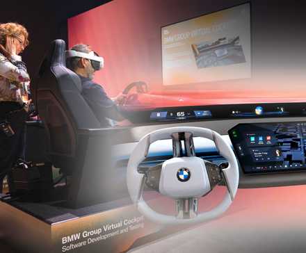 Teste virtual do novo sistema operacional iDrive da BMW
