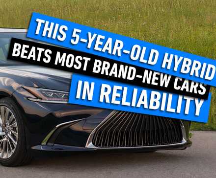 Por que este híbrido de 5 anos supera a maioria dos carros novos em termos de confiabilidade