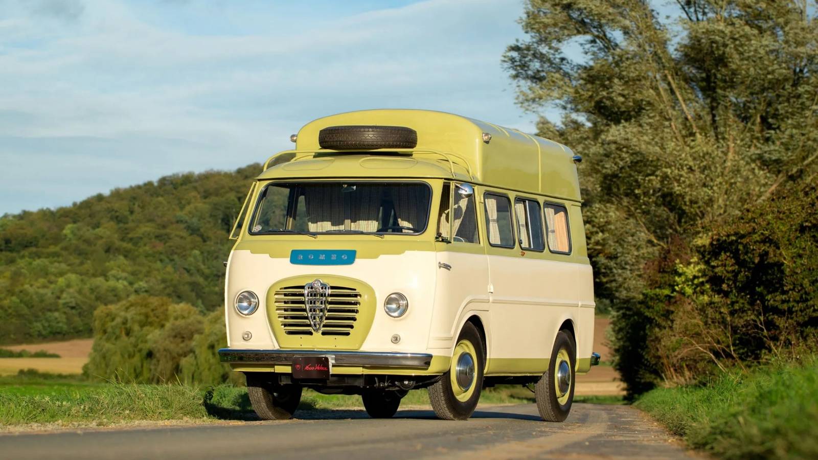 This 1955 Alfa Romeo Is The Coolest Camper You've Never Heard Of