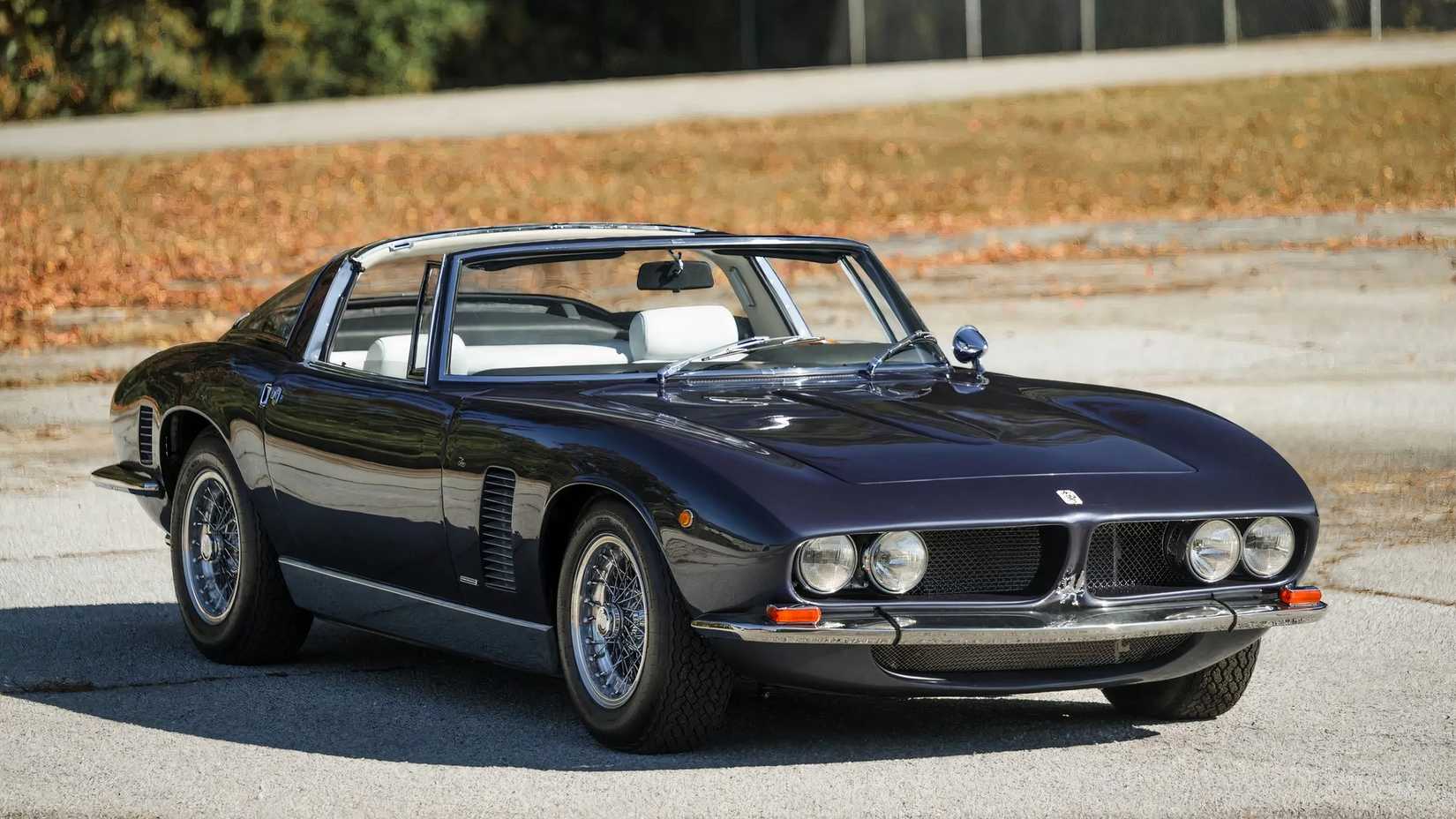 1970 iso grifo série 1 targa frontal 3/4 foto externa