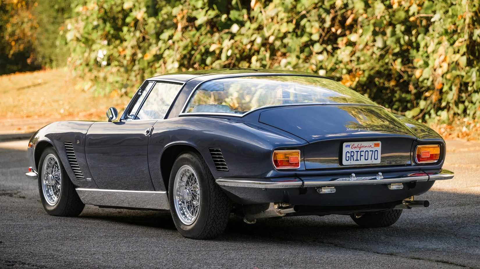 1970 iso grifo série 1 targa traseira 3/4 foto externa