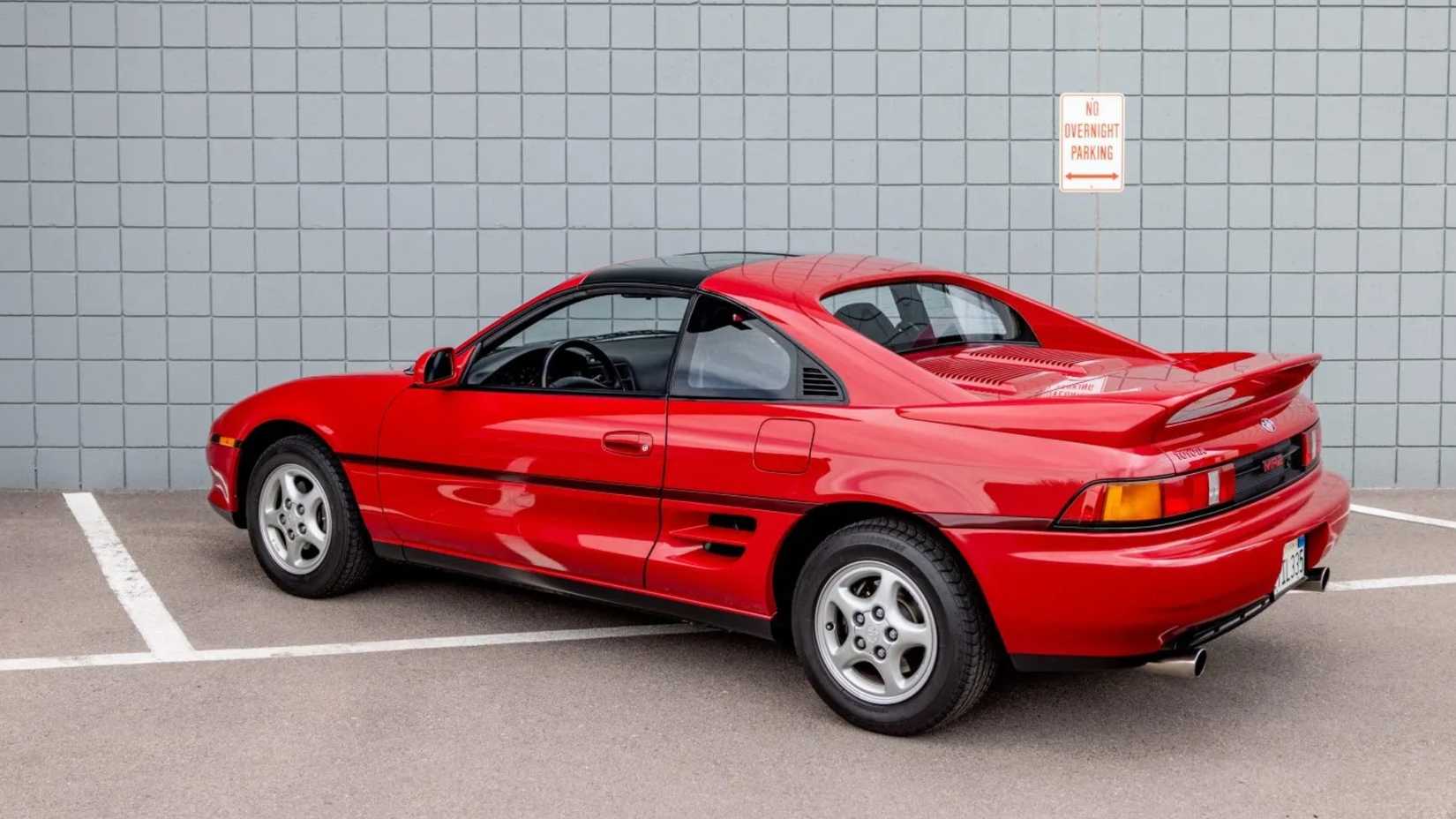 Toyota MR2 Turbo 1991 vermelho