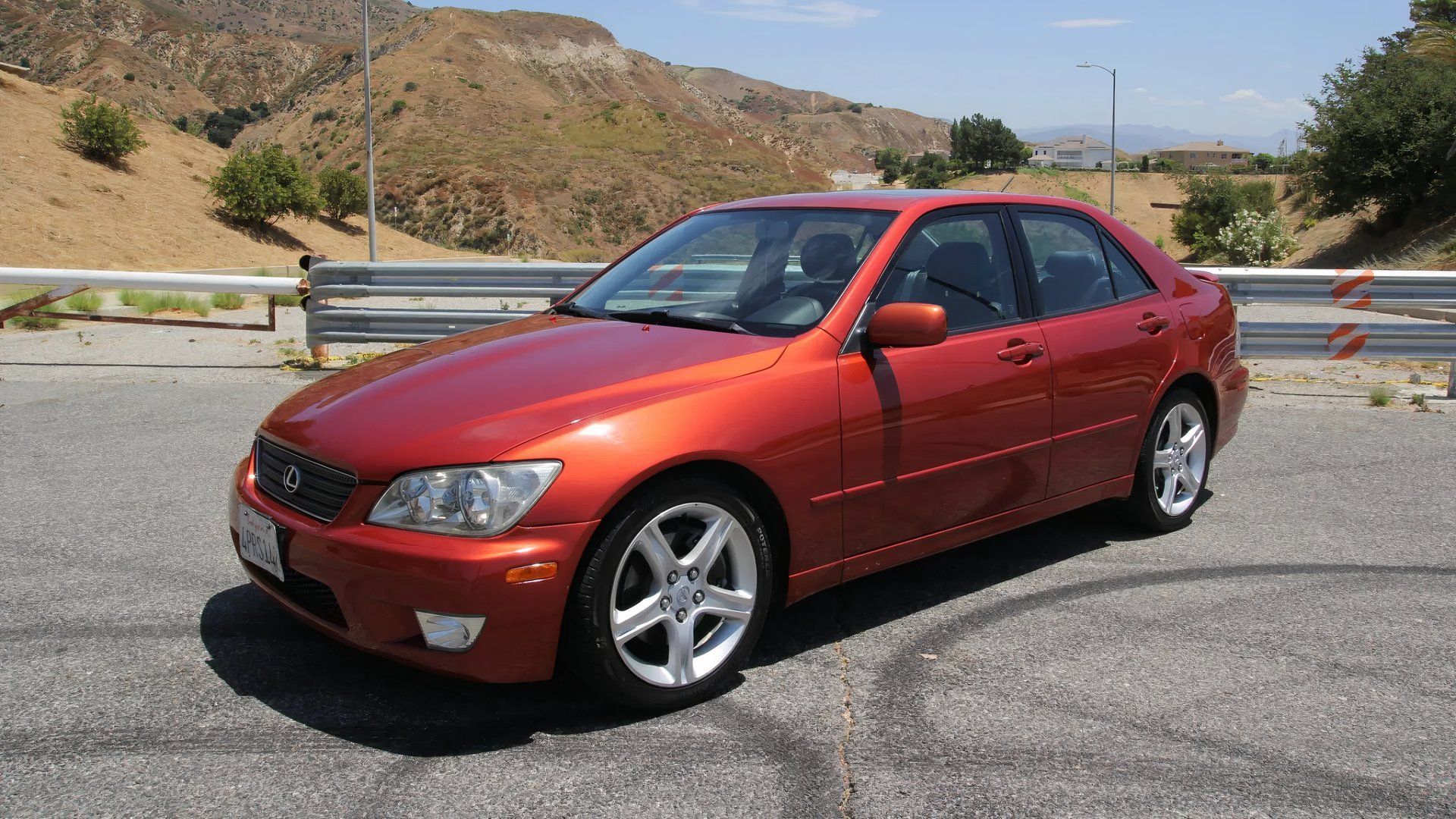 2001 Lexus IS300 Front 3/4 exterior shot
