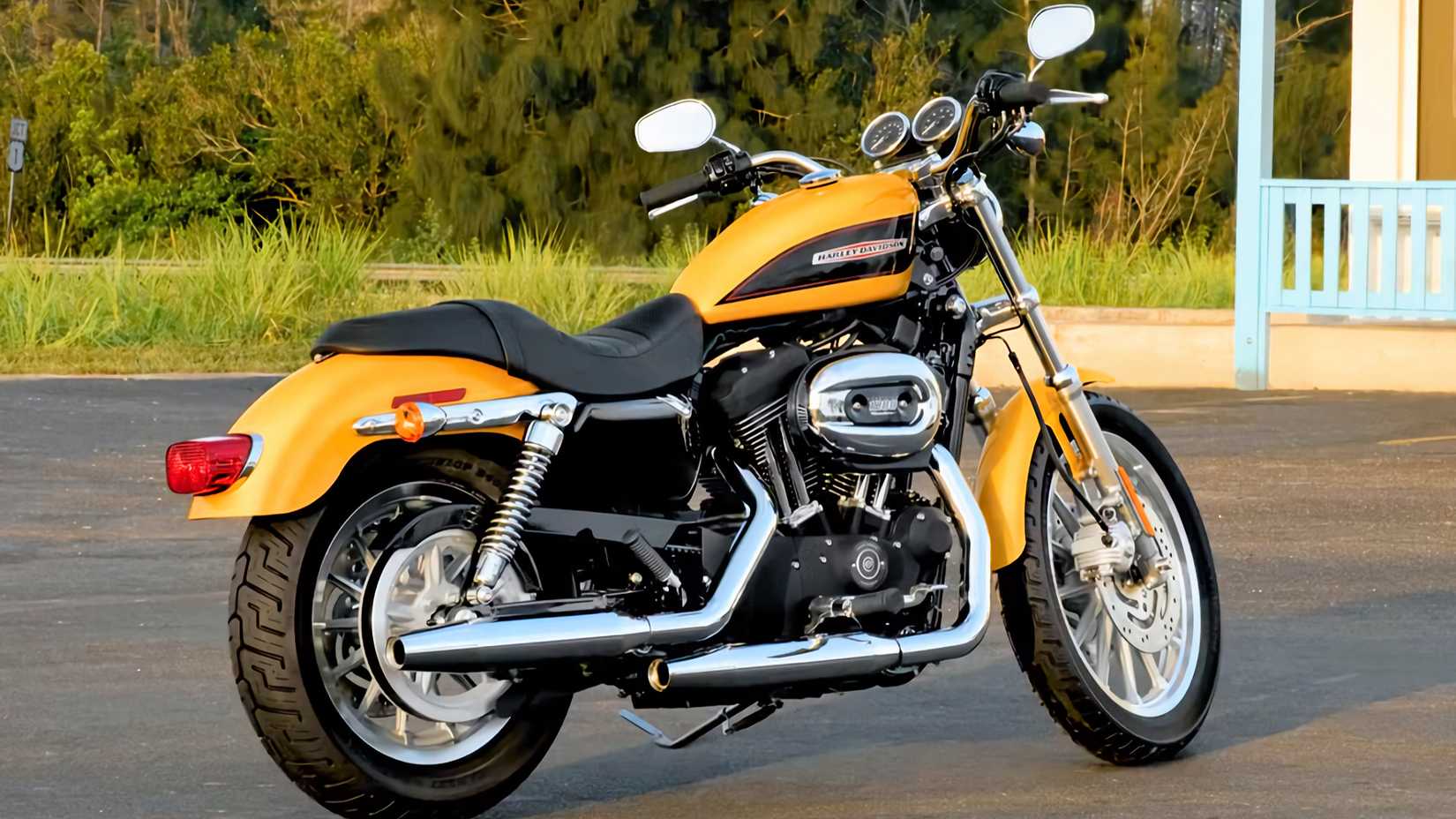 2006 Harley-Davidson XL 1200 R Sportster 1200 Roadster tiro traseiro estático