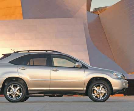 Tiro lateral externo híbrido do Lexus RX 2006