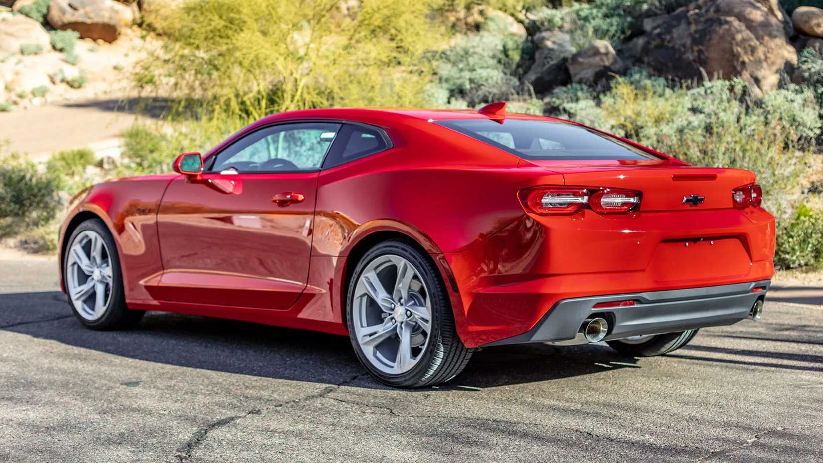 A Red 2020 Chevrolet Camaro