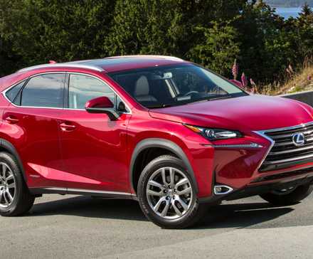 2020 Lexus NX 300h Parked Front Exterior