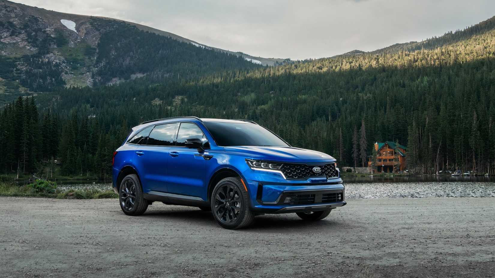 2021 Kia Sorento front 3/4