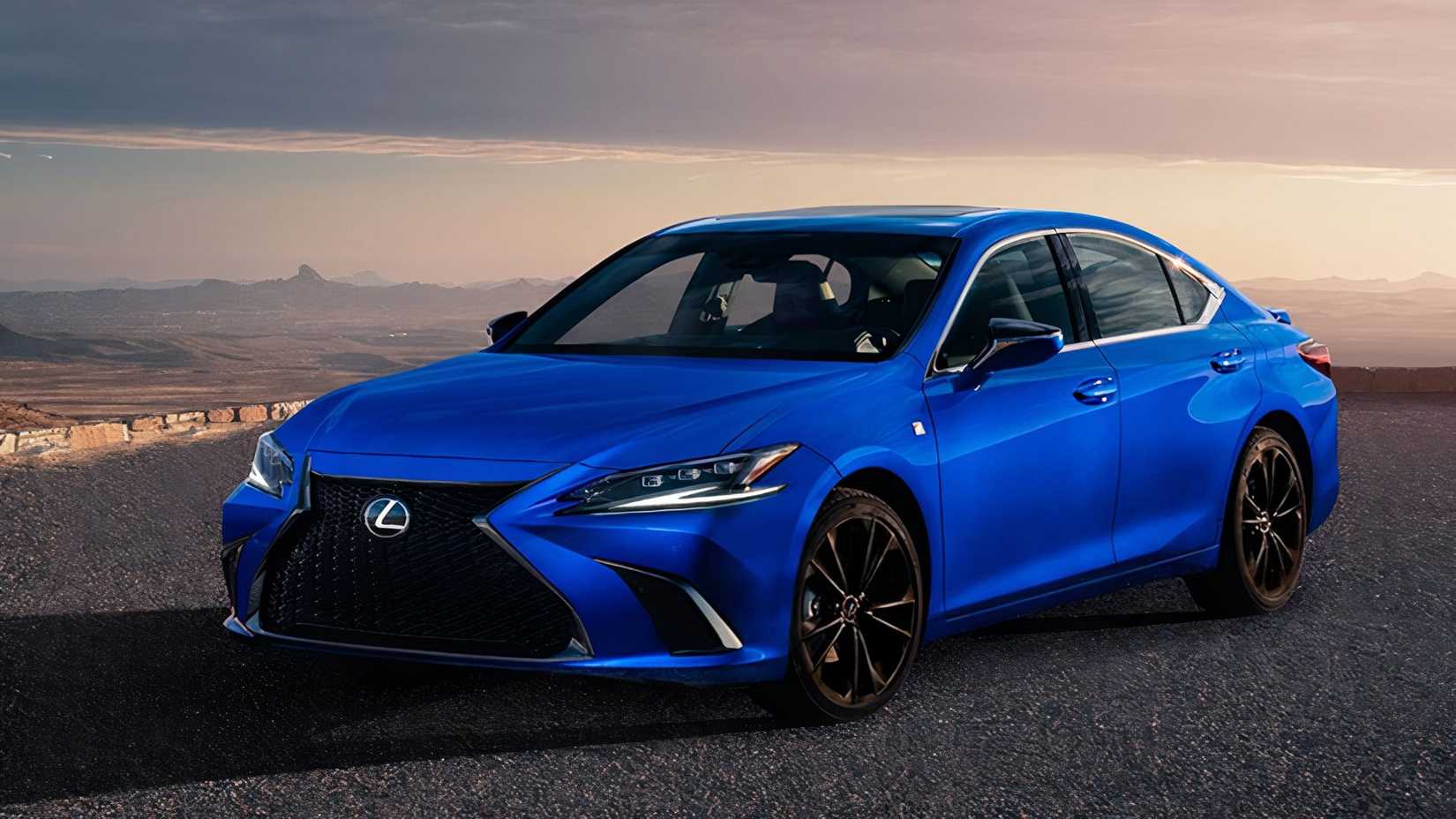 2024 Lexus ES em azul