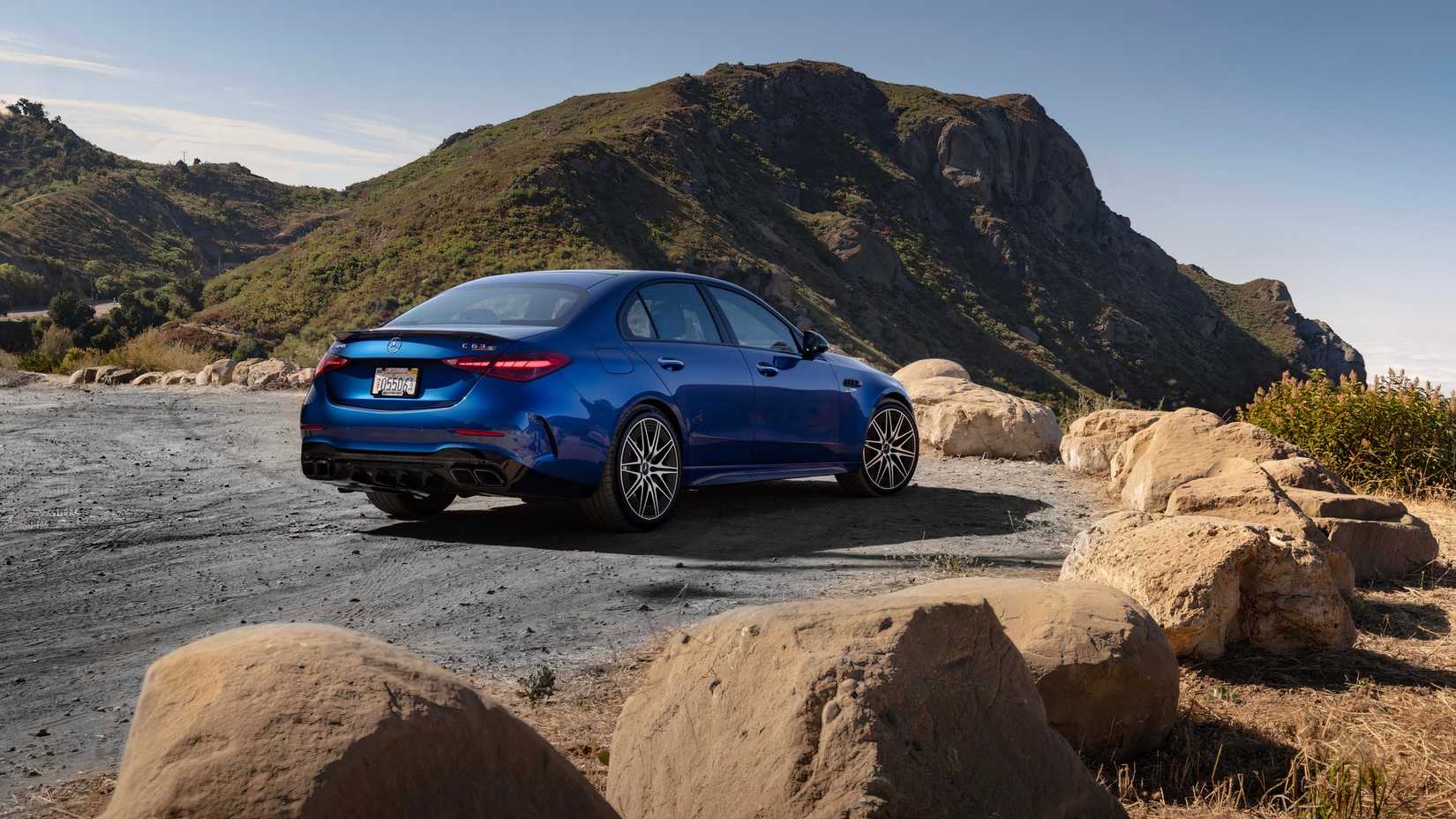 2025 Mercedes-AMG C63S E Performance rear far