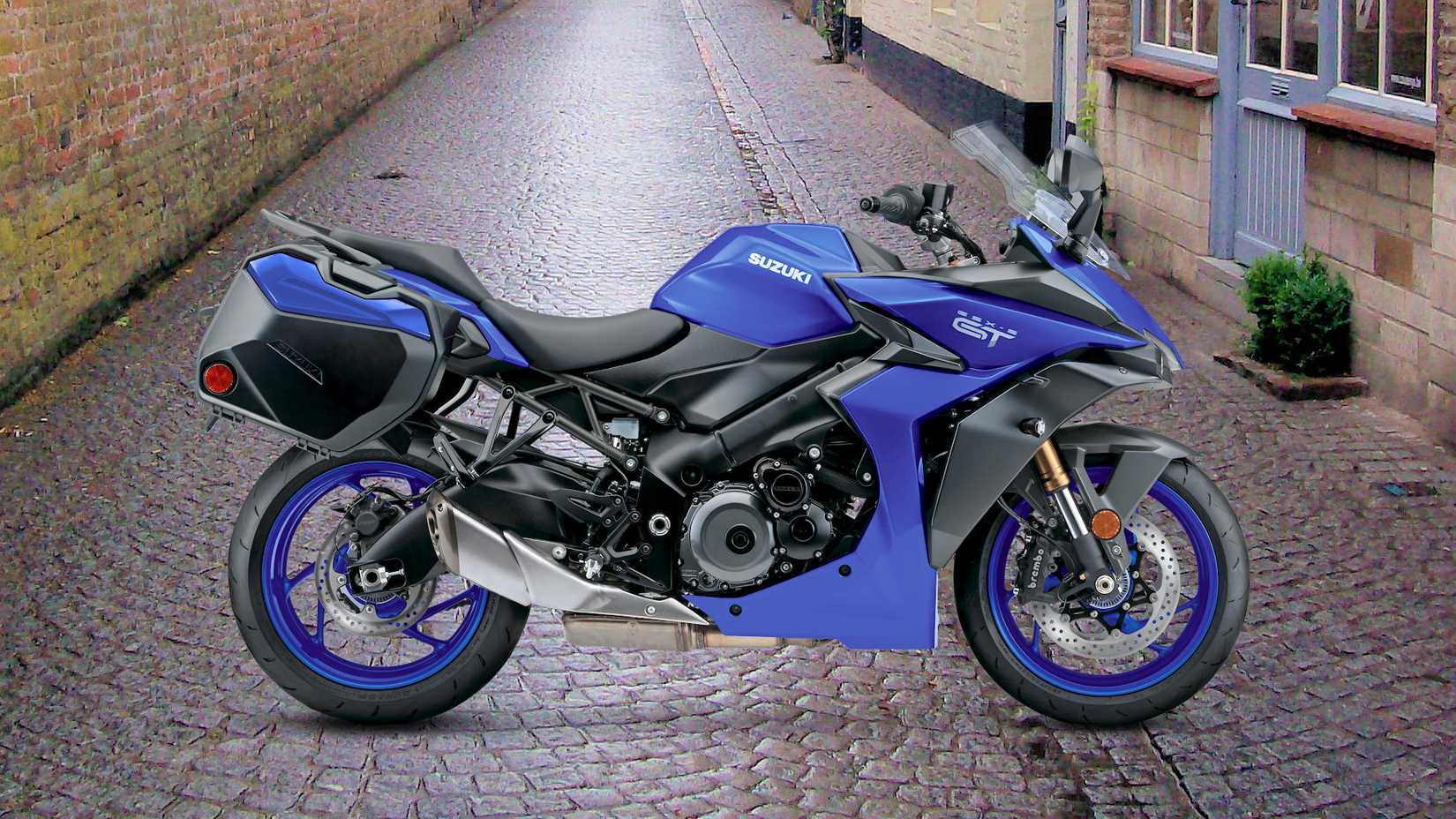 Foto de perfil estático da Suzuki GSX-S1000GT + 2025