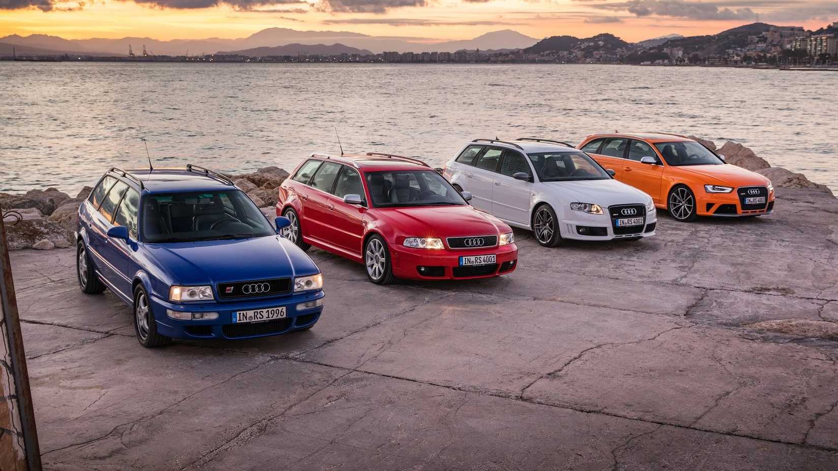 Audi RS2 Avant 1993 and Audi RS4 generations