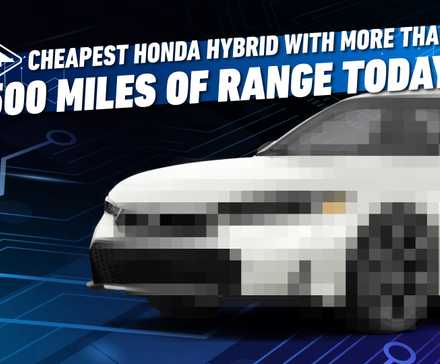 O Honda Hybrid mais barato com mais de 500 milhas de alcance hoje