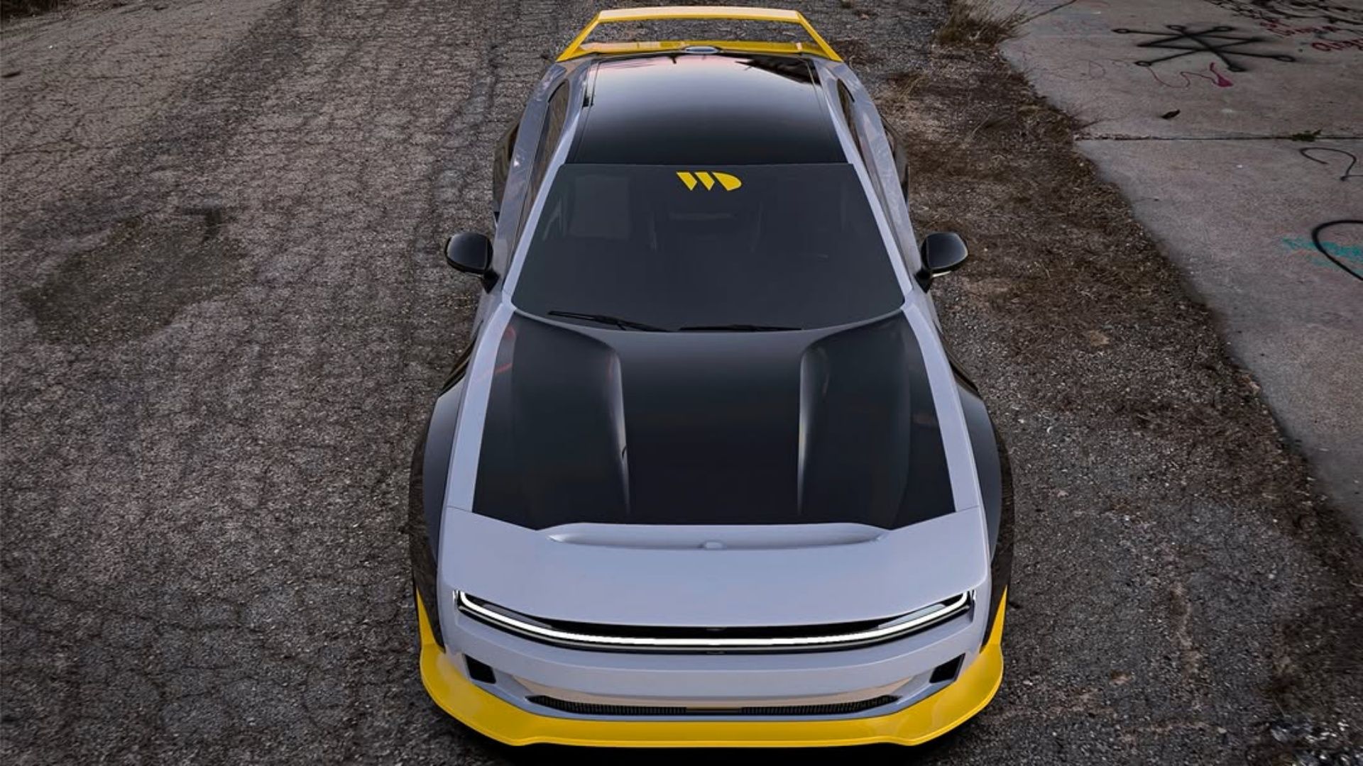Tuner Teases Dodge Charger Daytona Widebody Kit