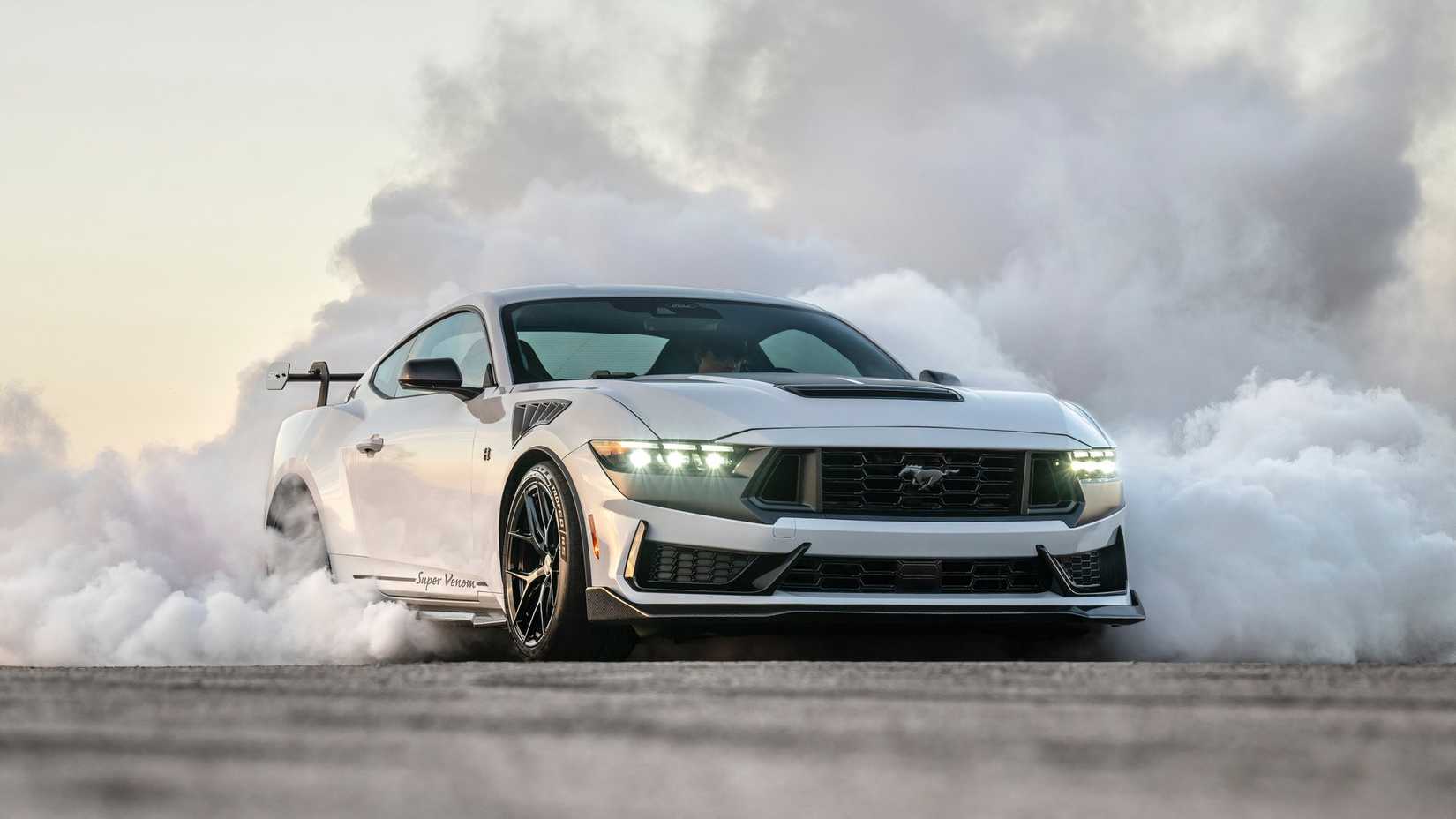 Ford Mustang Hennessey Super Venom Burnout