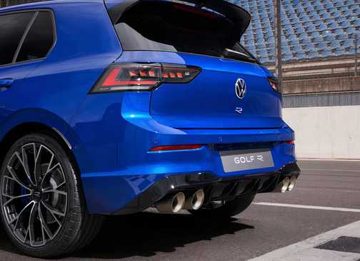 2025 Gold R Rear The 2025 Golf R Just Got Stronger (And Pricier): Here’s What Changed