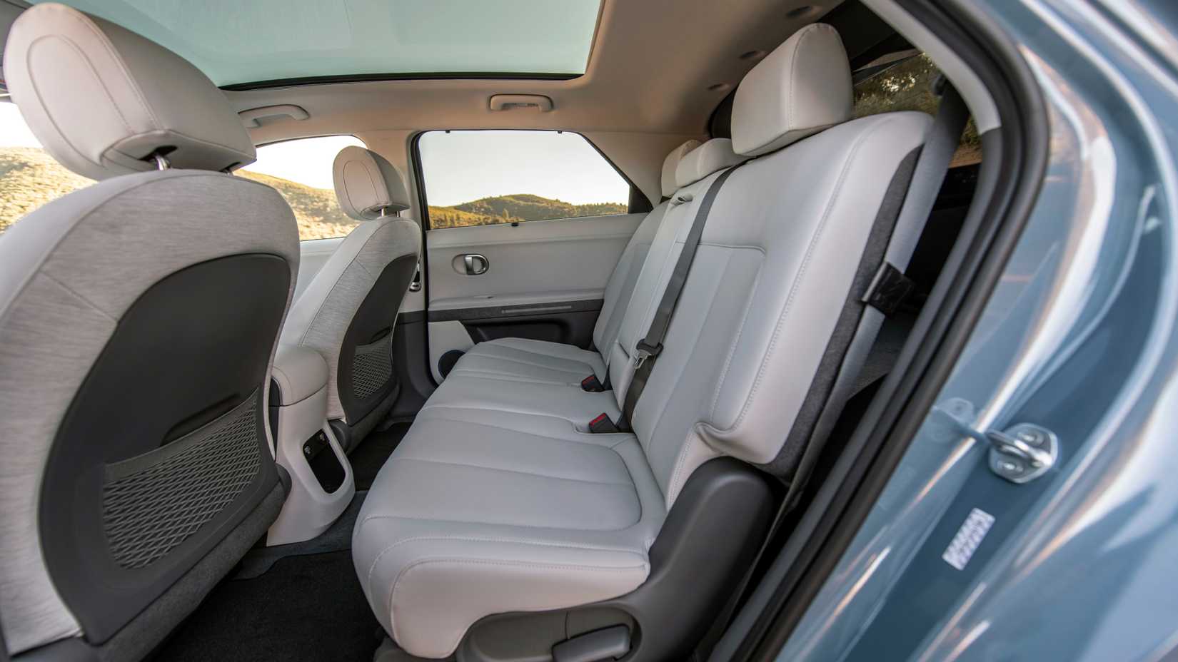 2022 Ioniq 5 Interior Rear Cabin
