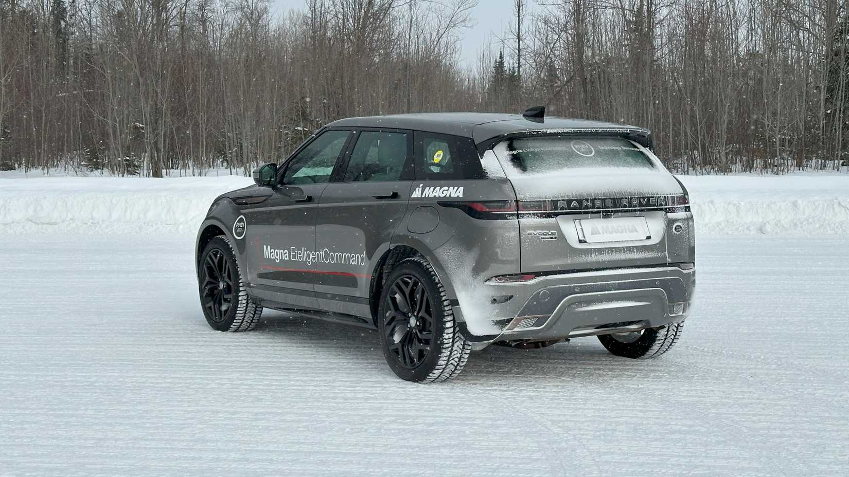Getting Sideways On The Snow With Magna’s Electrified Powertrains