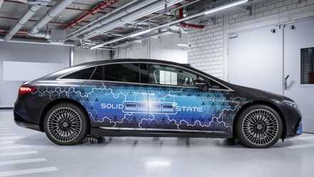 Protótipo Mercedes EQS SSB