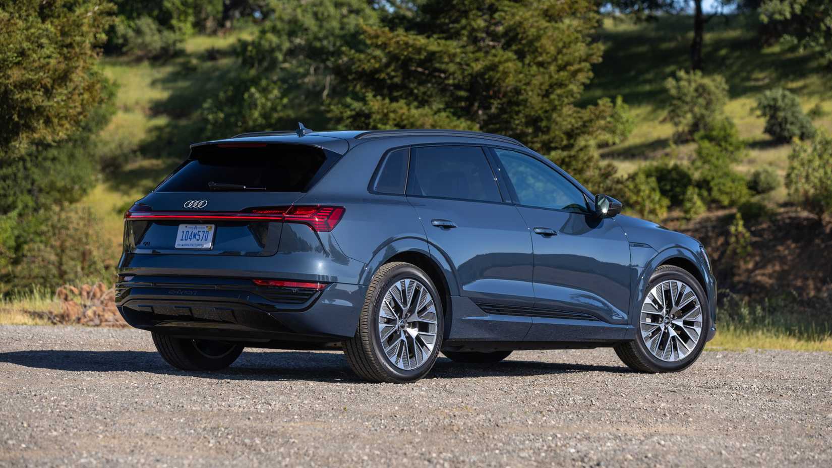 2024 Audi Q8 e-tron Exterior Side And Rear Profile