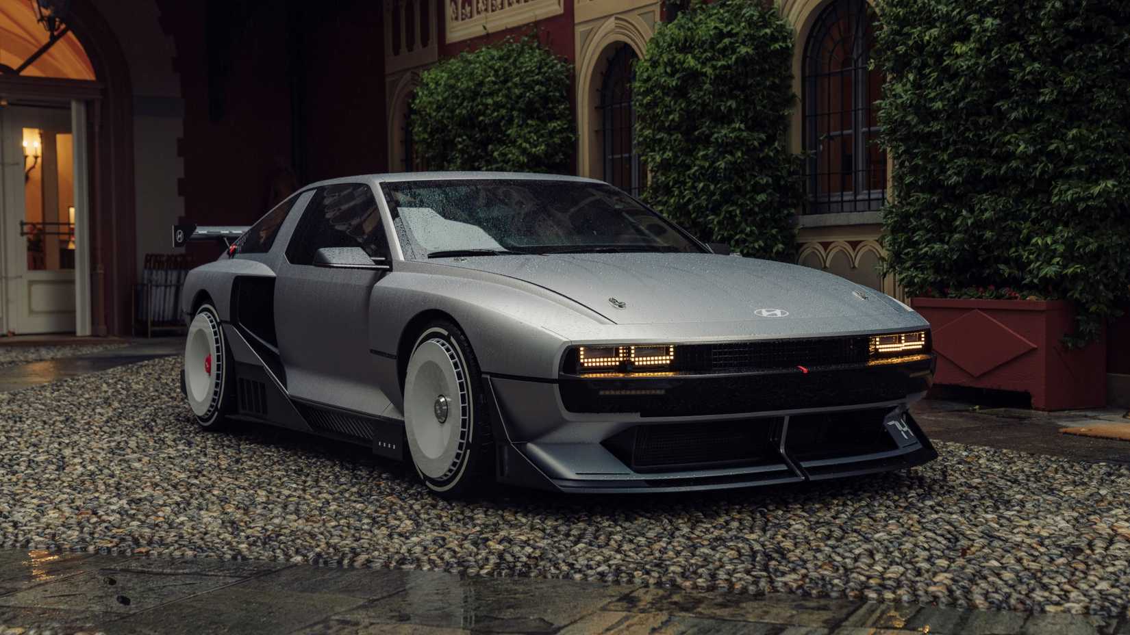 Production Hyundai N Vision 74 Front Three-Quarter 03