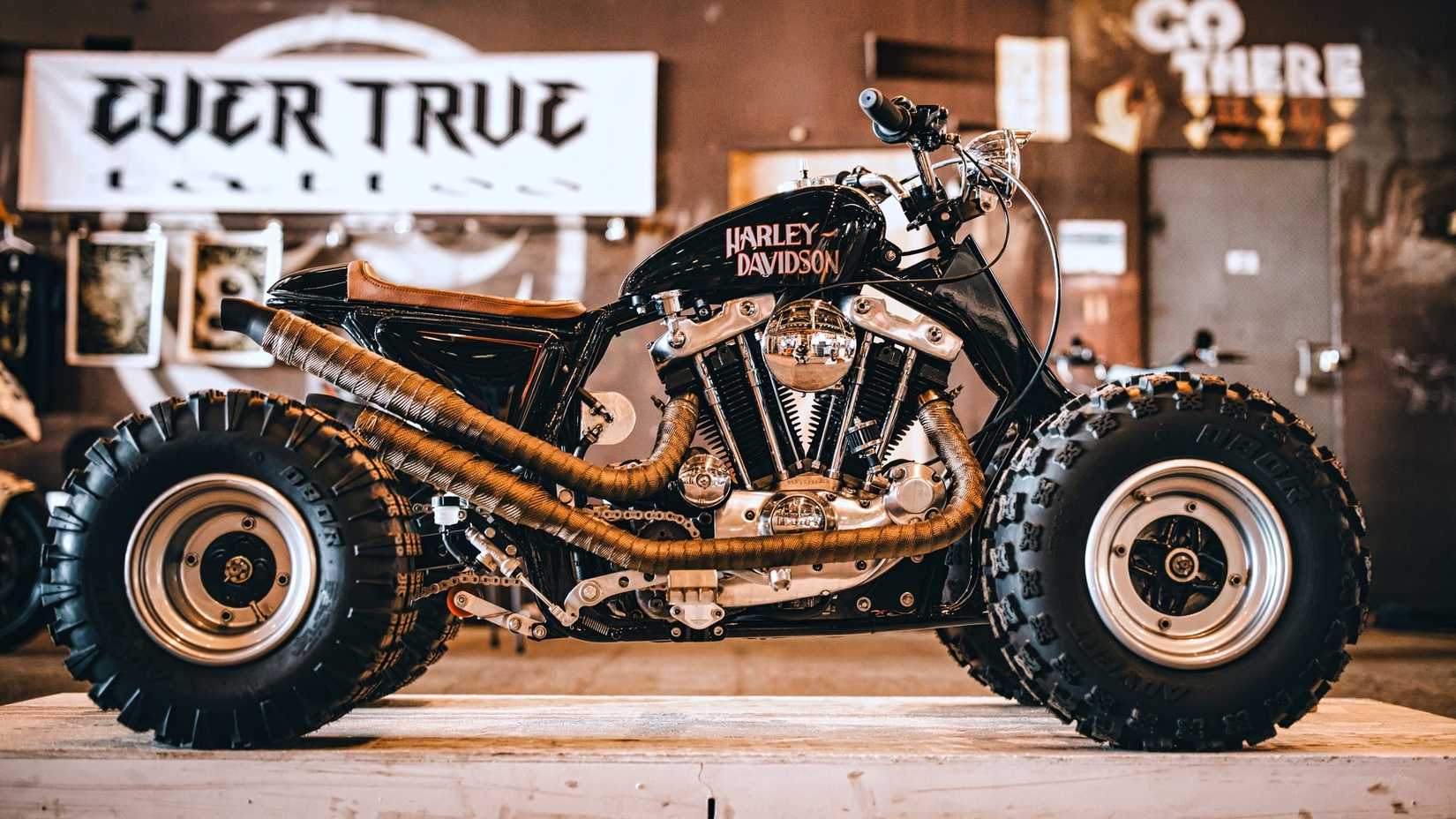 Psychobilly Quad Custom Harley-Davidson