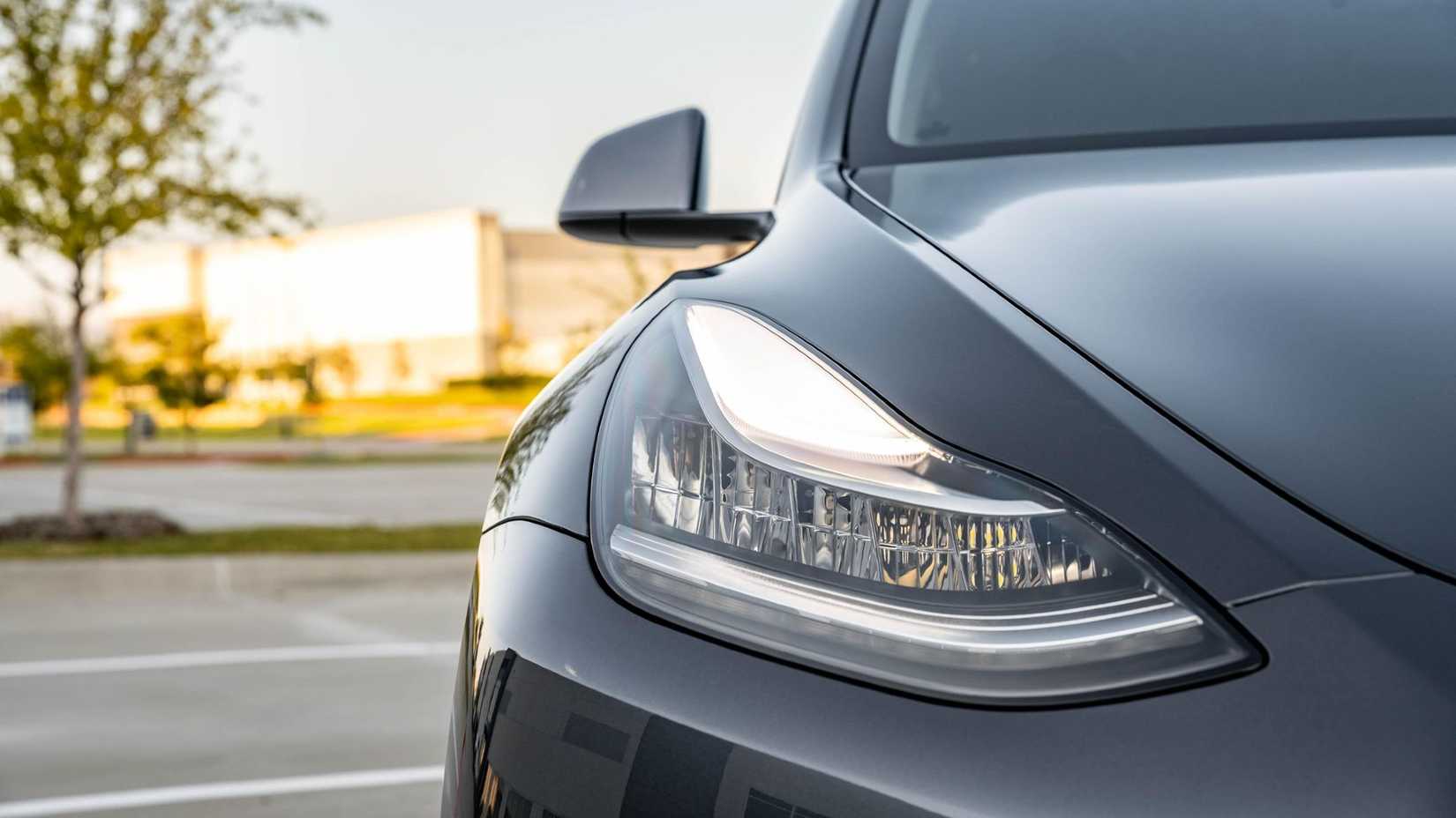 2022 Tesla Model Y Exterior Close Up