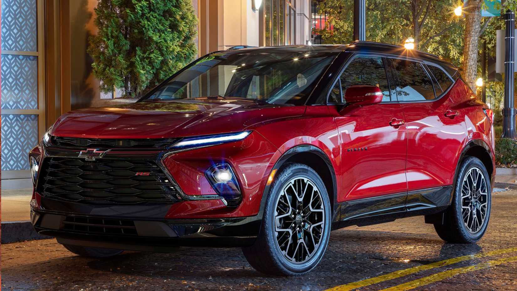 2025 Chevrolet Blazer in red