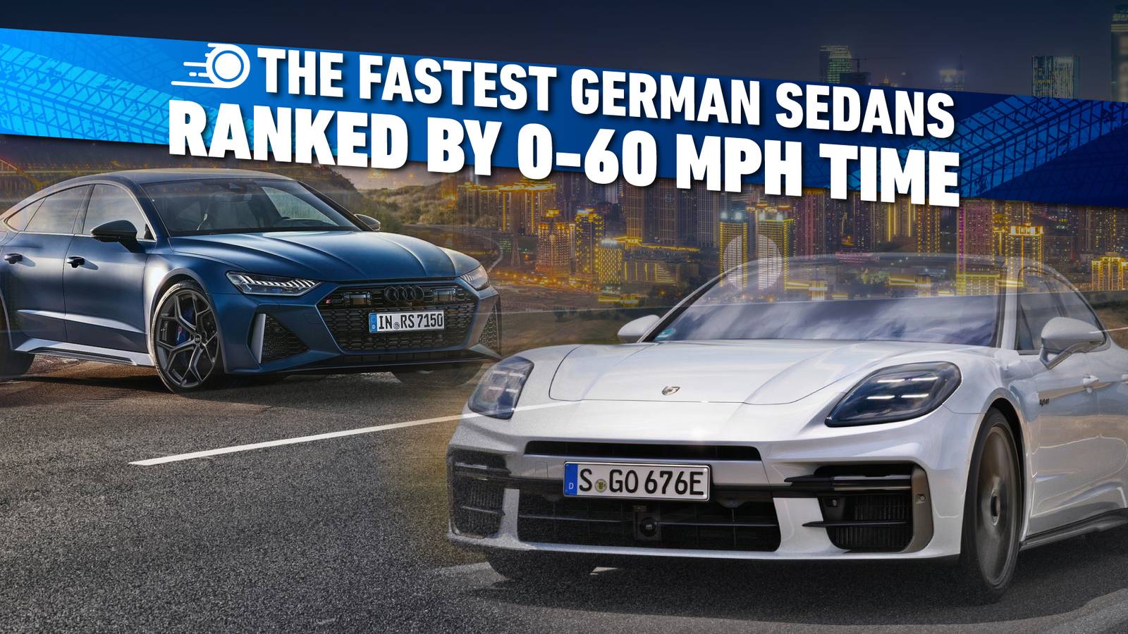 German Fast Driver The Fastest German Sedans Ranked By 0-60 MPH Time