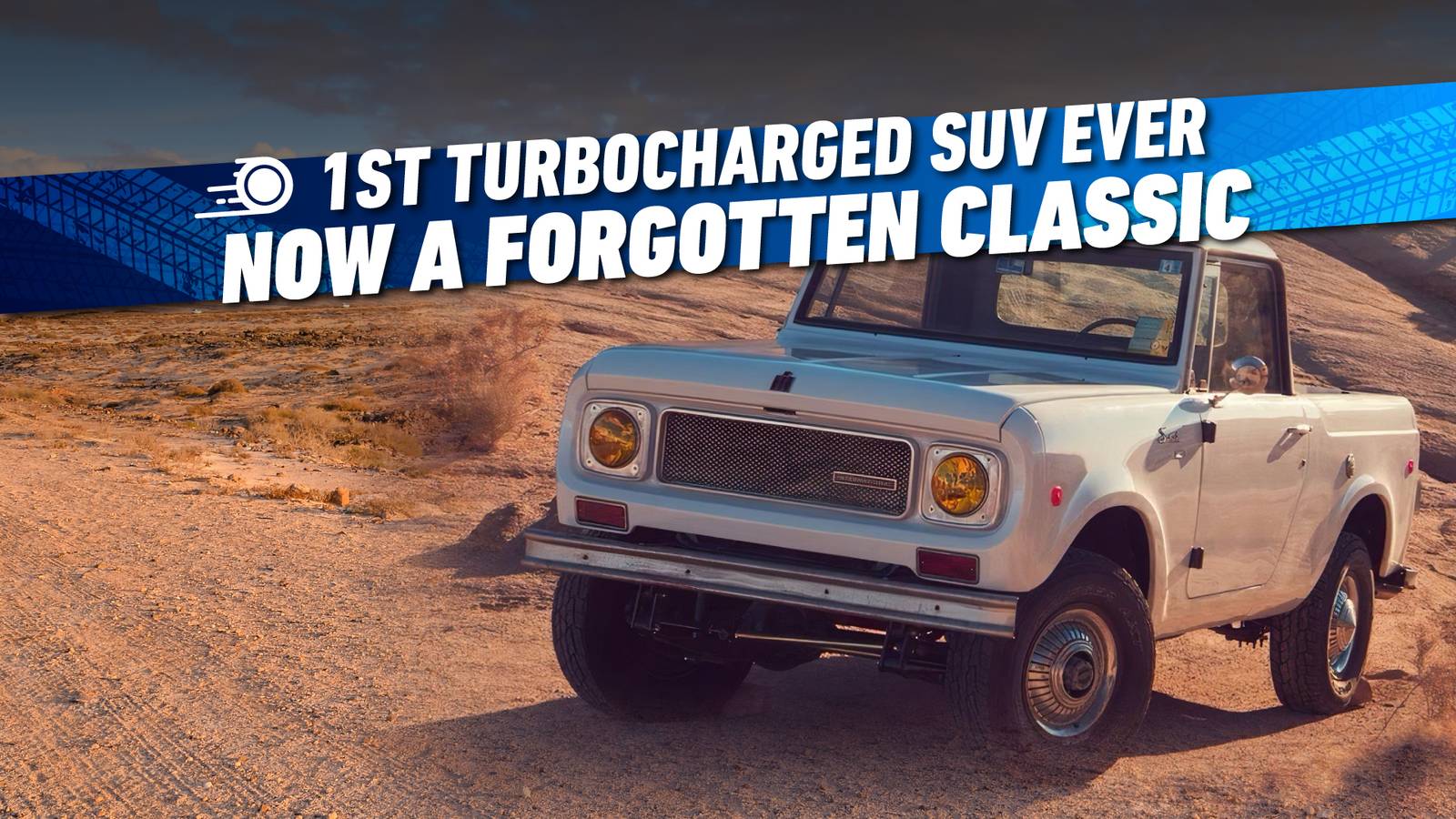 First Suv The First Turbocharged SUV Ever Built Is Now A Forgotten Classic
