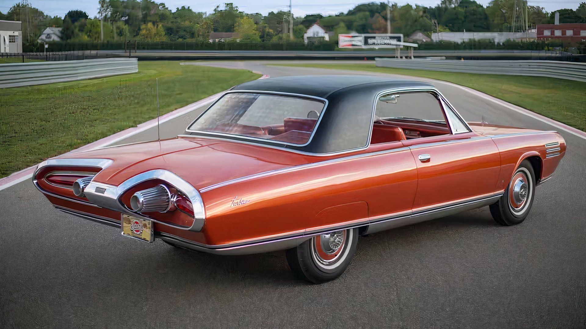 Chrysler Turbine Car, rear 3/4