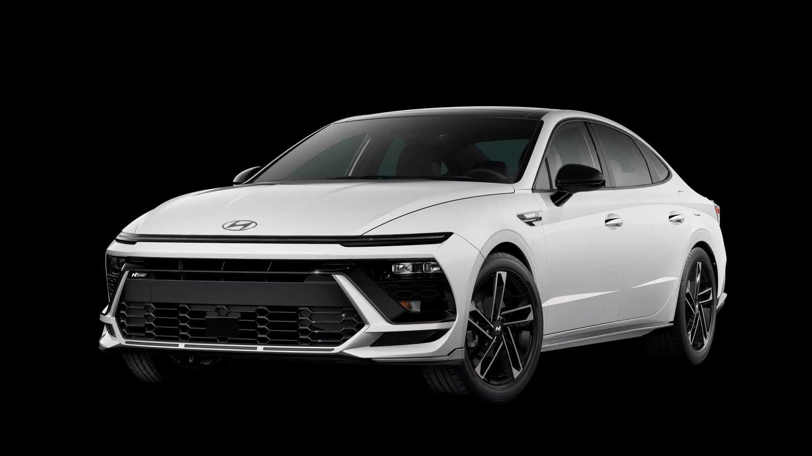 2025 Hyundai Sonata N Line, front 3/4