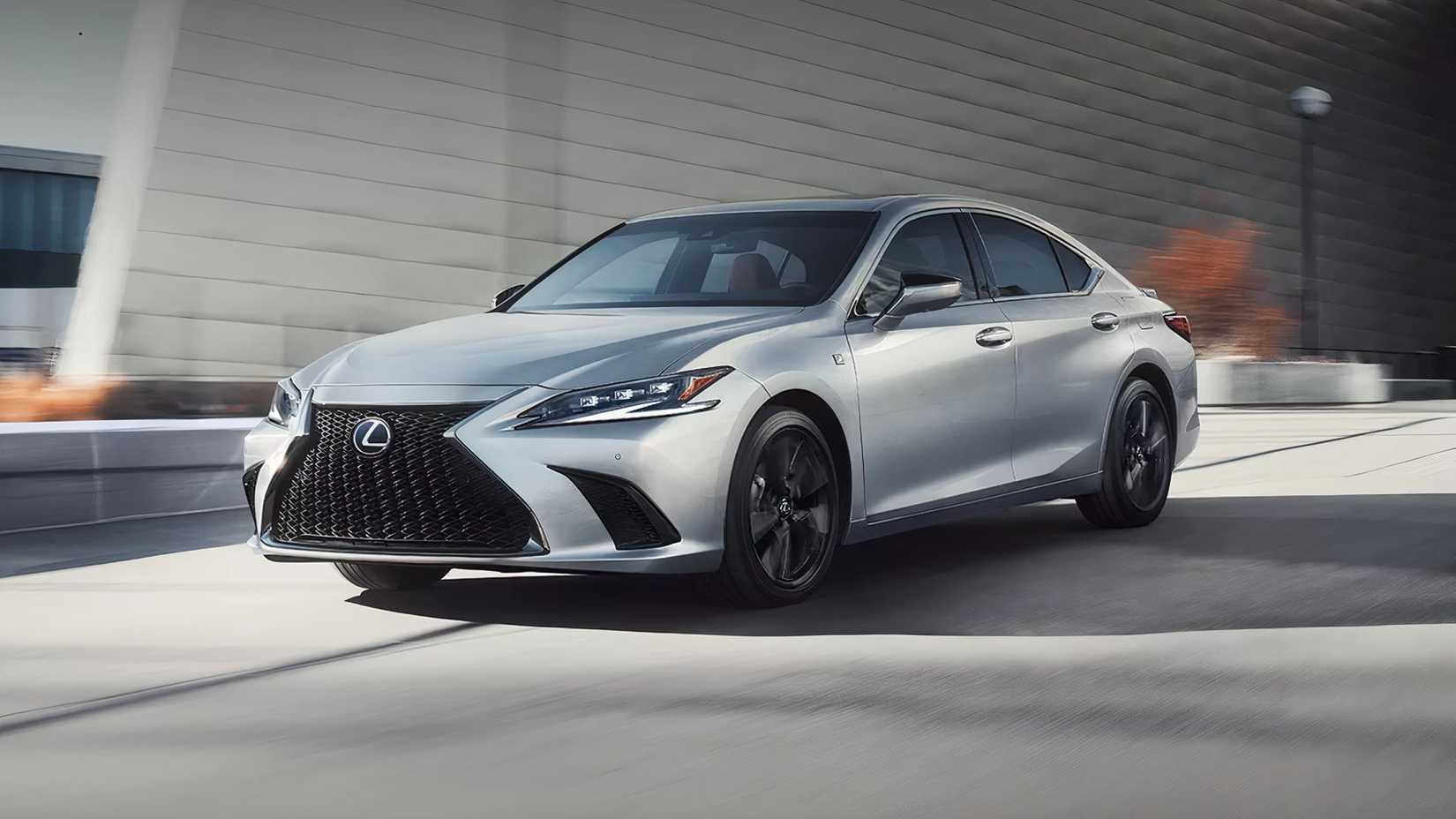 2025 Lexus ES, front 3/4