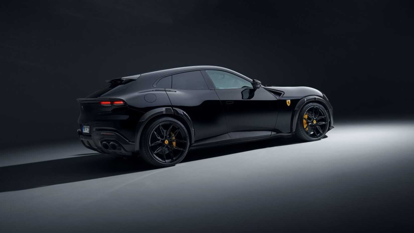Ferrari Purosangue By Novitec Rear Angle