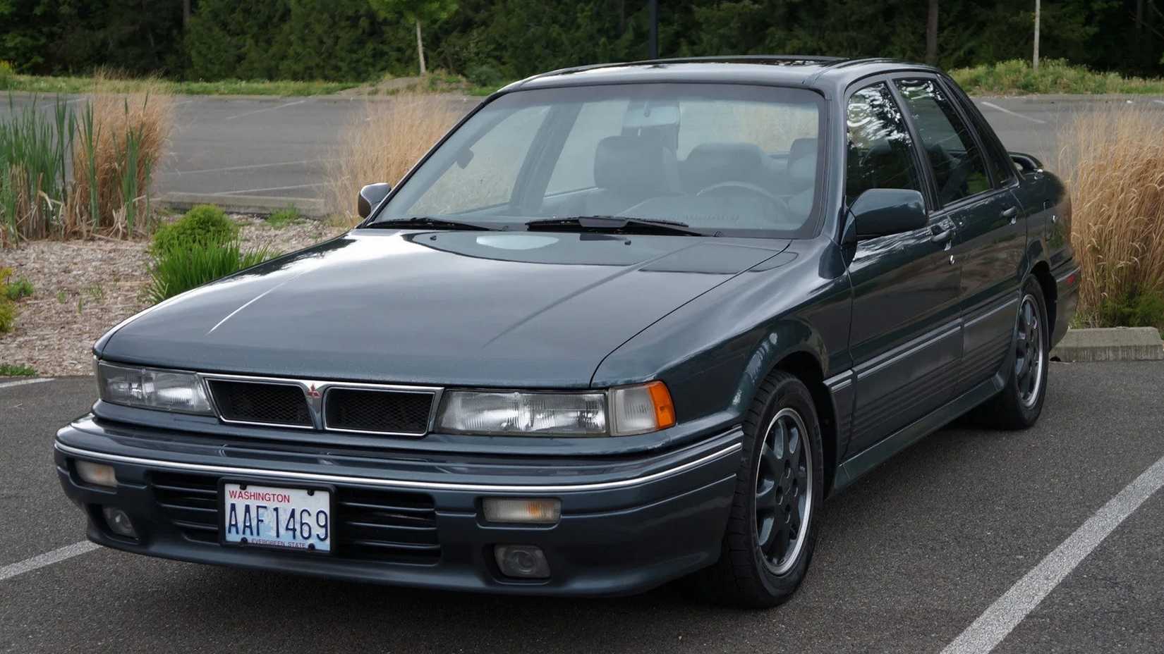 Verde 1991 Mitsubishi Galant VR4 (12)