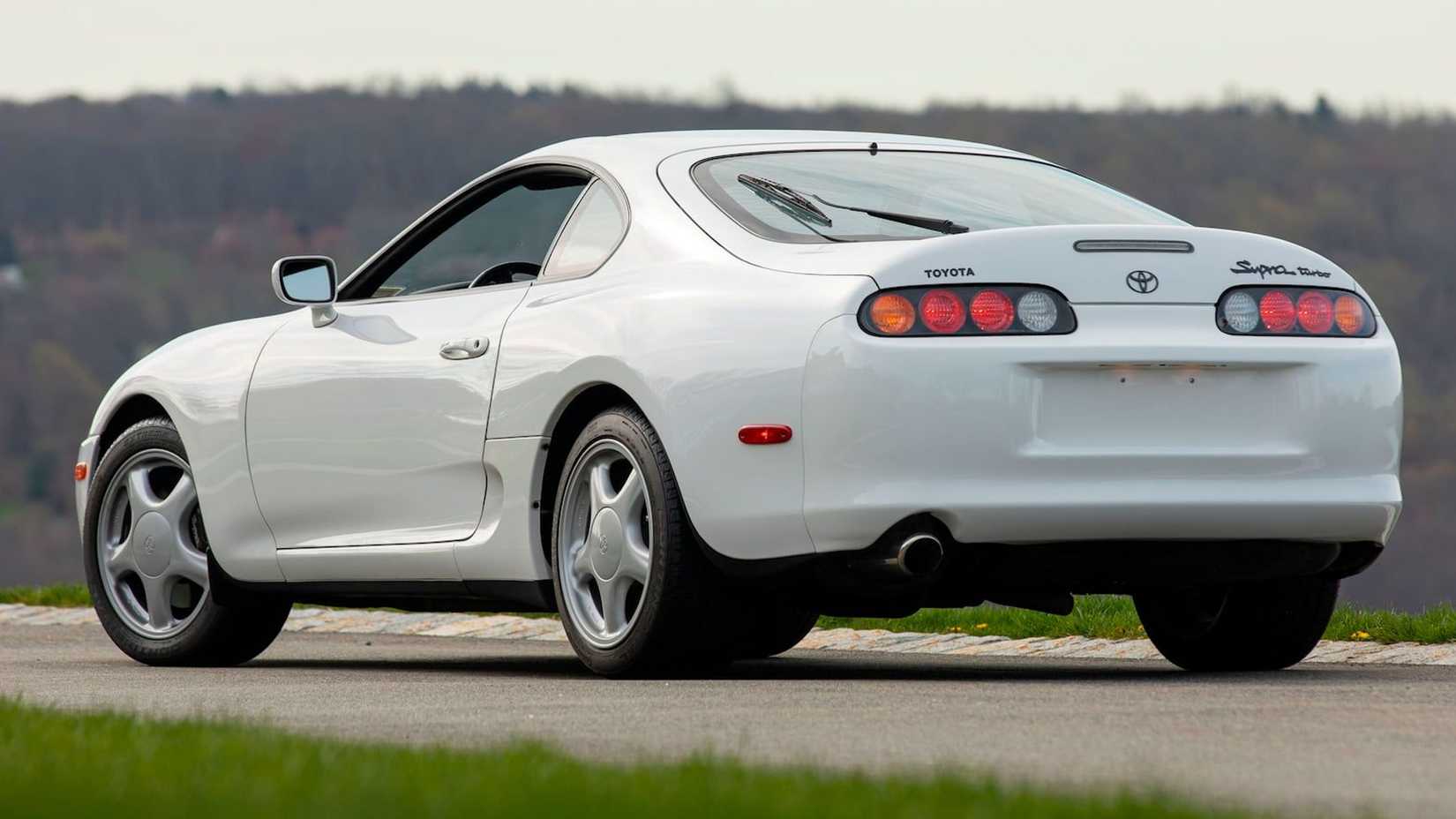 White 1997 Toyota Supra Turbo