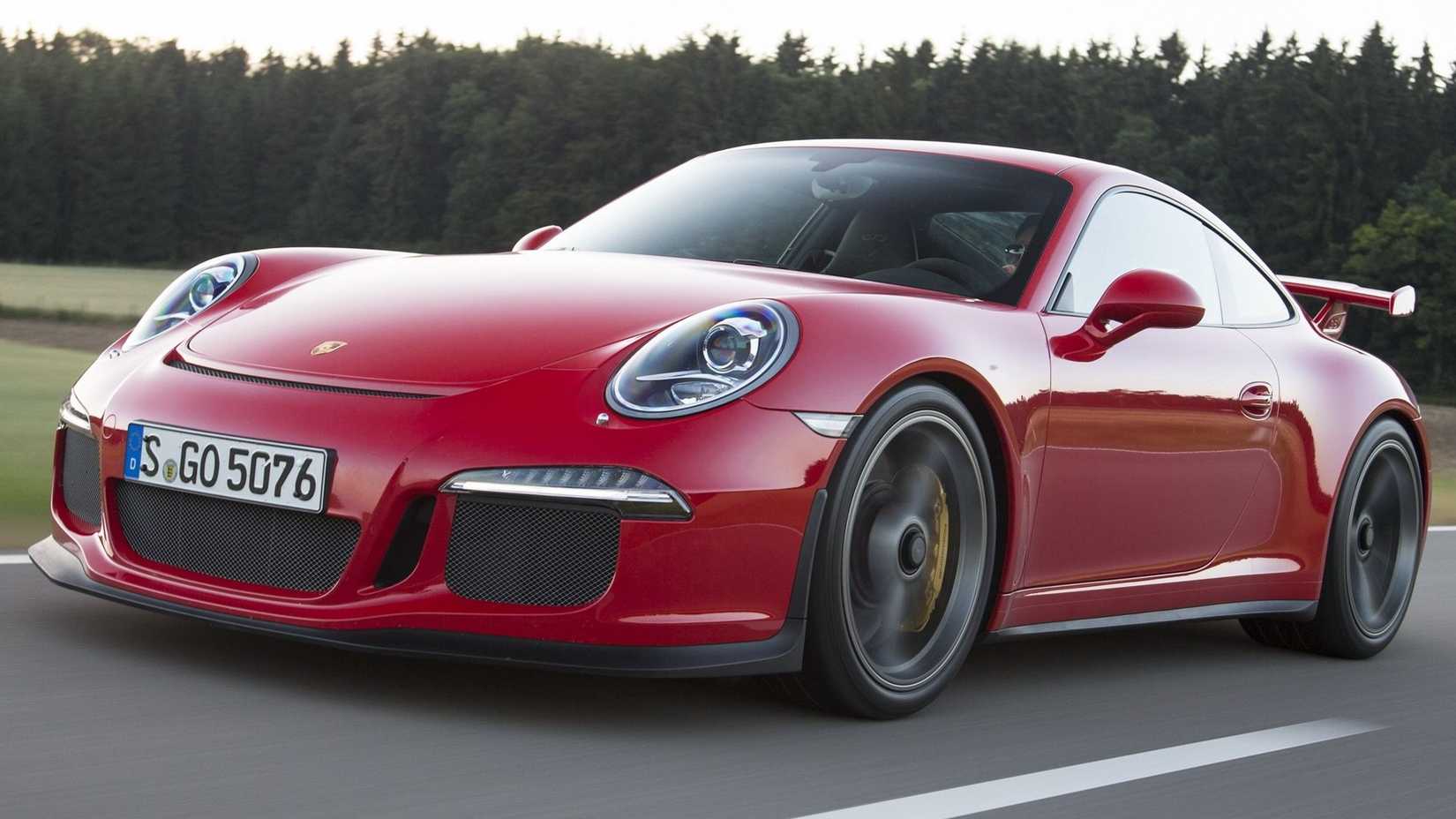 Porsche 911 GT3 vermelho 2016