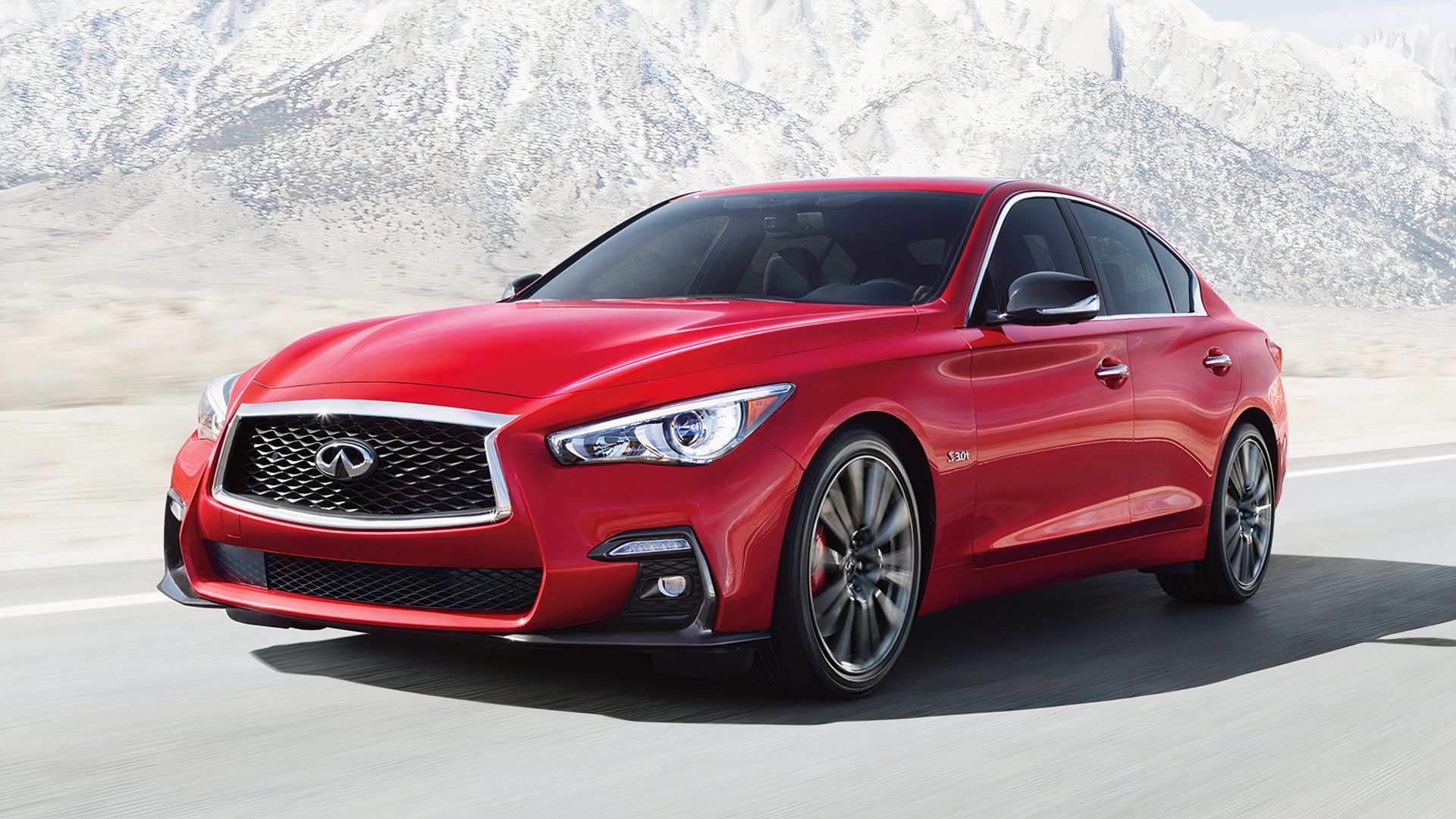 2020 Infiniti Q50 Red Sport 400