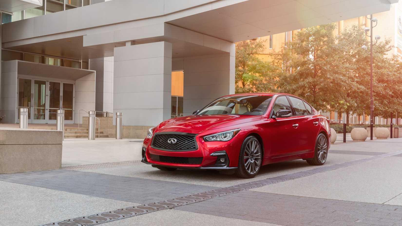 2021 Infiniti Q50 red sport