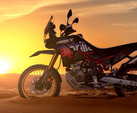2025 Aprilia Tuareg Rally Lado Esquerdo